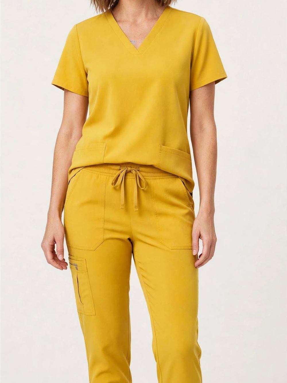 Mandal scrubset in Mustard